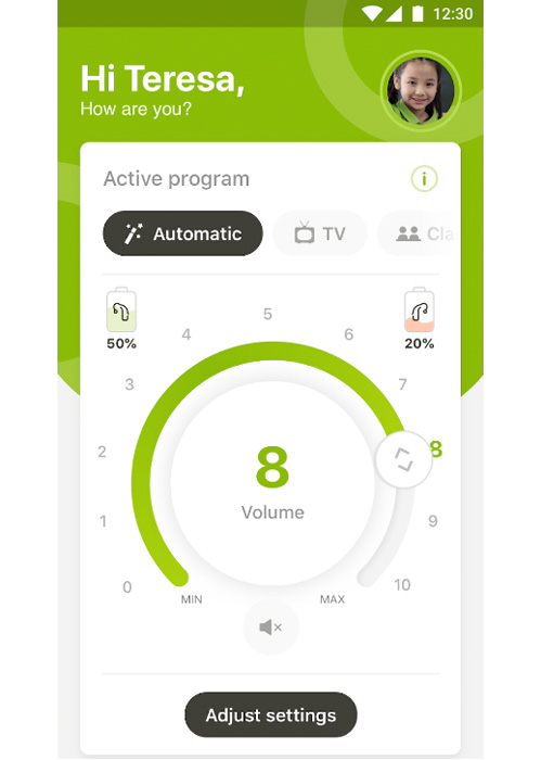 where is my equalizer phonak???